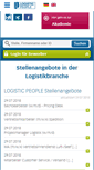 Mobile Screenshot of logistic-people.de
